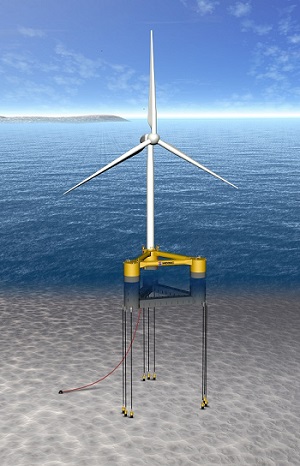 JERAなど、TLP方式・浮体式洋上風力発電に向け北海道石狩湾沖で調査を開始