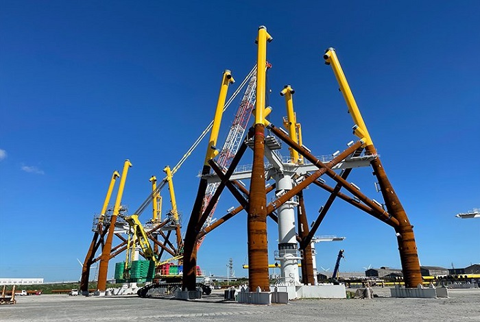 日鉄エンジニアリングと清水建設、石狩湾新港洋上風力発電所の新設工事に着手