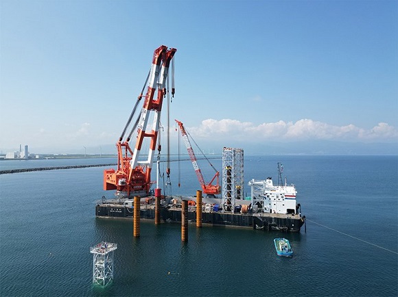 日鉄エンジニアリングと清水建設、石狩湾新港洋上風力発電所の新設工事に着手