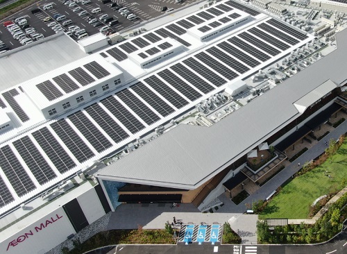 Looopなど、岐阜県「イオンモール土岐」へオンサイトPPAサービスを提供