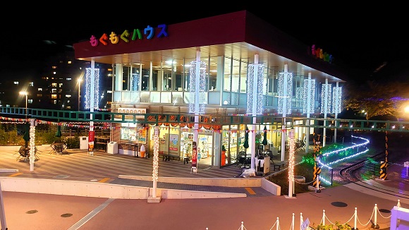 ワーカーズコープ、区内の廃食用油による発電で「あらかわ遊園」のイルミネーションを点灯