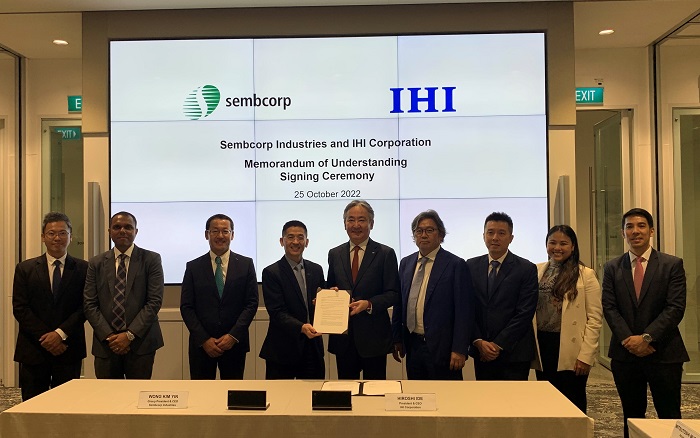 IHI、シンガポール Sembcorp社とグリーンアンモニア利活用で協業