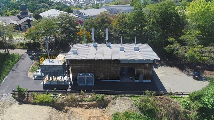 大日本コンサルタントなどが建設の愛媛県内子町「内子龍王バイオマス発電所」が稼働開始