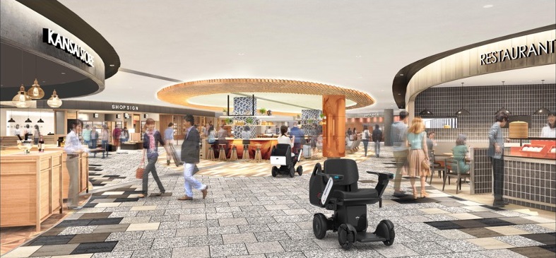 関西国際空港の新国内線エリアで「WHILL自動運転サービス」を実用化