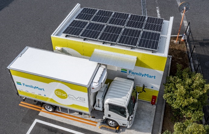 伊藤忠、バッテリー交換式小型EVトラックを用いた配送実証を開始