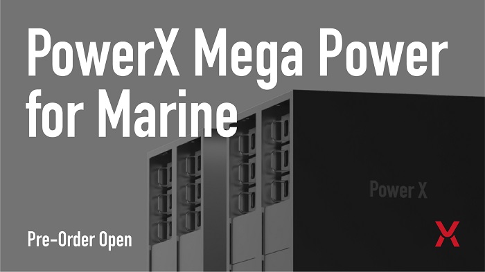 パワーエックス、船舶用蓄電池「Mega Power for Marine」の先行受注を開始