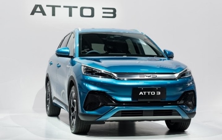 中国BYD、日本発売モデル第1弾EV「e-SUV・ATTO 3」を税込440万円で発売