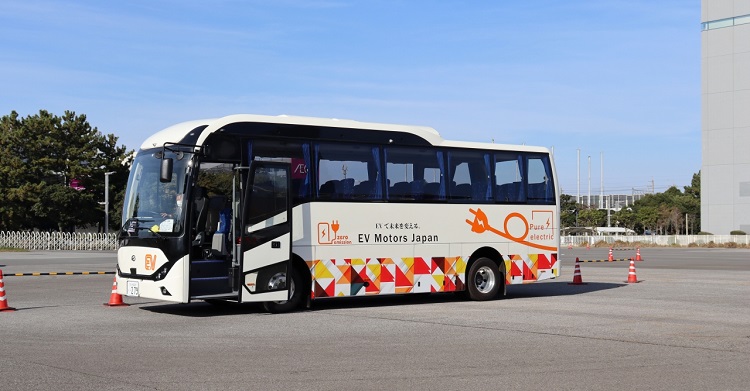 EVモーターズ・ジャパン、バステクin首都圏でEV観光バスをラインナップに追加