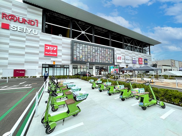 次世代電動モビリティFuture「GOGO！シェア」、大阪舞洲実証会場で体験試乗を開始