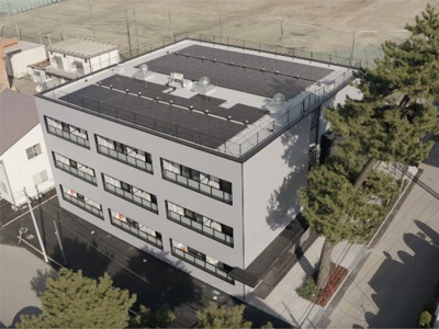 三井住友建設、年間エネルギー収支ゼロ『ZEH-M』の社員寮が完成