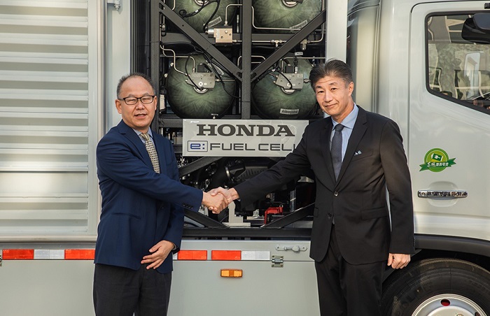 Hondaと東風汽車集団、Honda燃料電池システム搭載の商用トラックで走行実証実験
