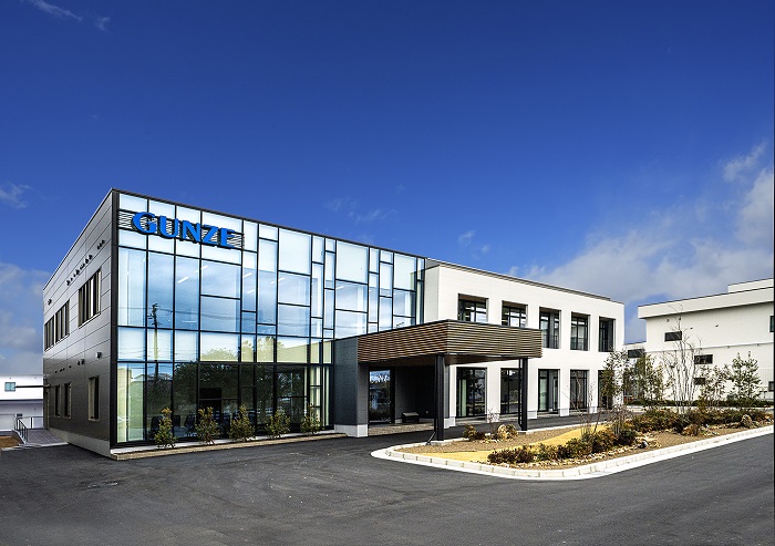 グンゼ、ガスヒートポンプ採用『ZEB』認証・江南工場事務所棟が竣工