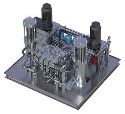 川崎重工、水素ステーション用の省エネ型水素圧縮機を販売開始