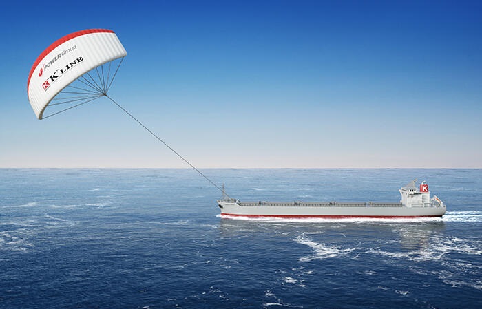Ｊパワー、石炭専用船に風力を利用した推進装置カイトを搭載