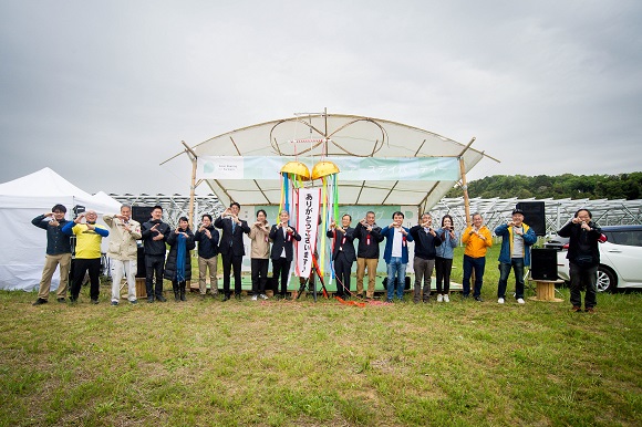 匝瑳おひさま発電所、国内最大規模の地域共生型ソーラーシェアリング稼働