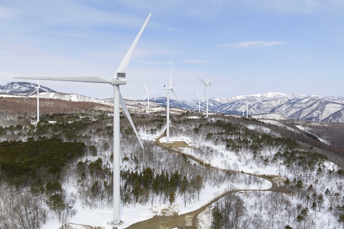 JRE、福島市「吾妻高原風力発電所」の運転を開始