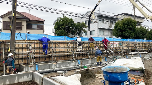 大林組、カーボンネガティブを実現する「クリーンクリートN®」を現場打ちRC壁に初適用