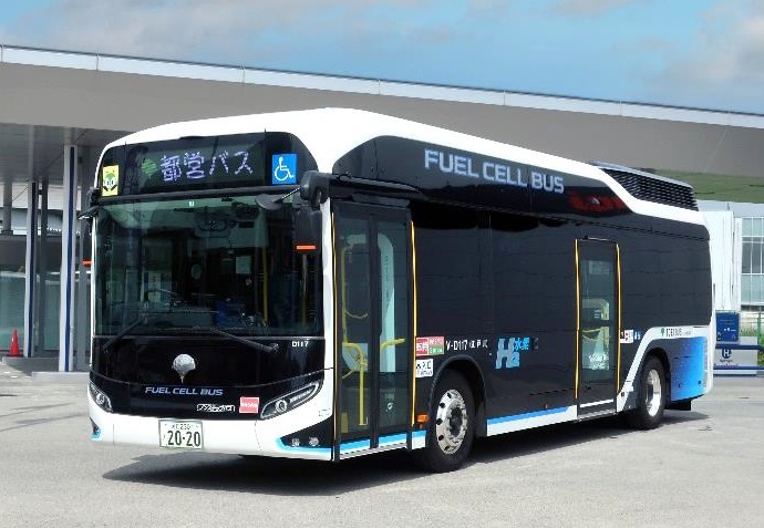 東京都、燃料電池バスへのラッピング広告を販売開始