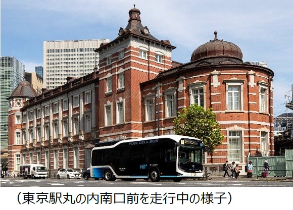 東京都、燃料電池バスへのラッピング広告を販売開始